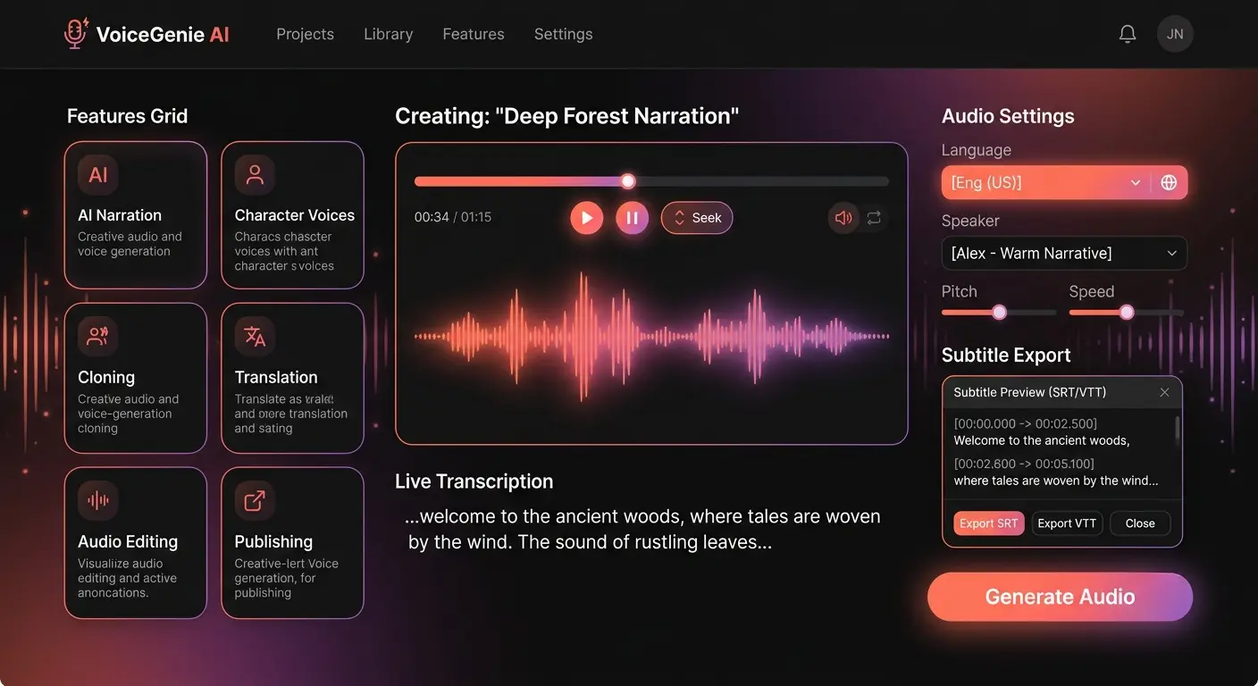VoiceGenie AI