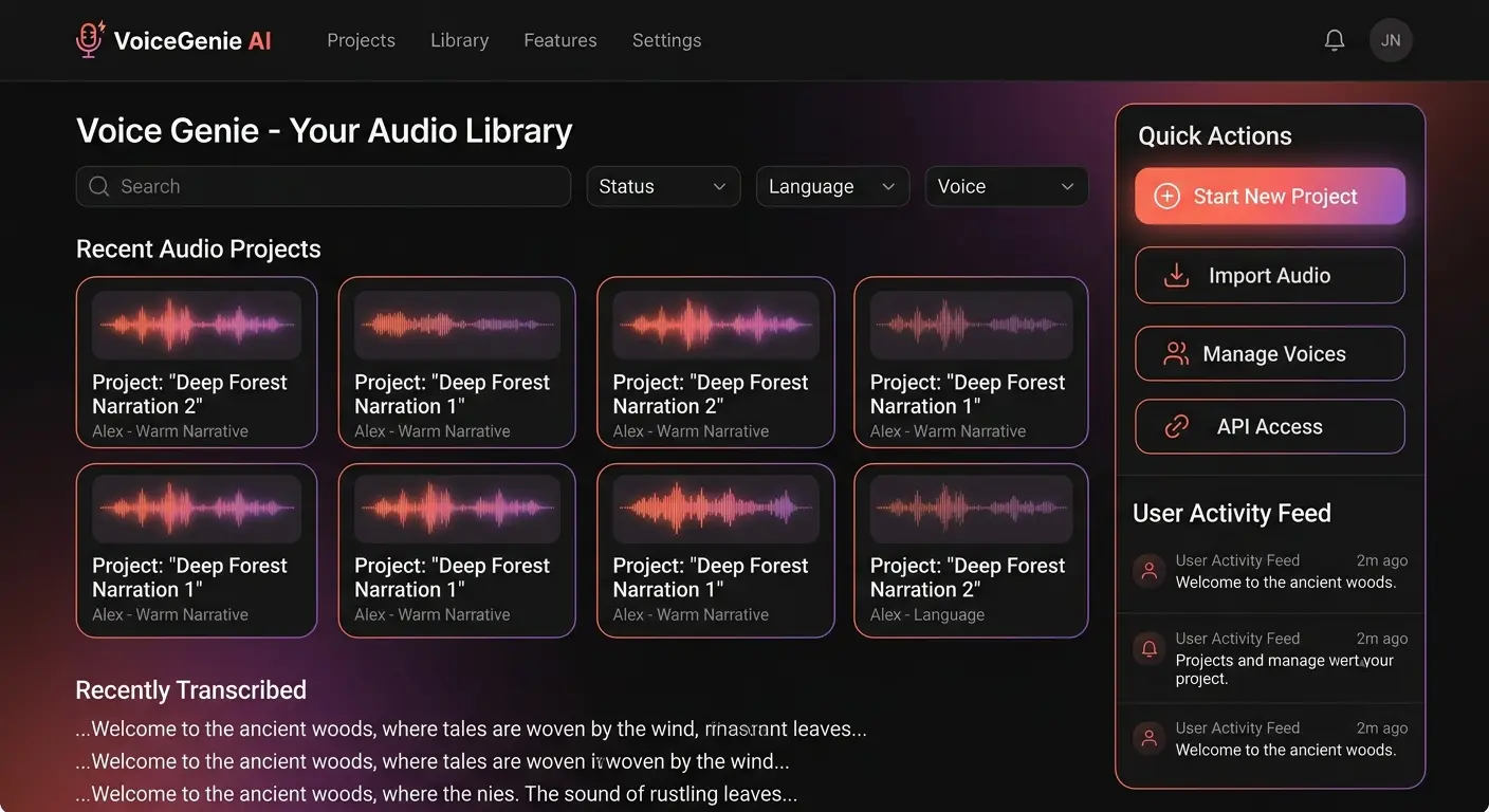 VoiceGenie AI